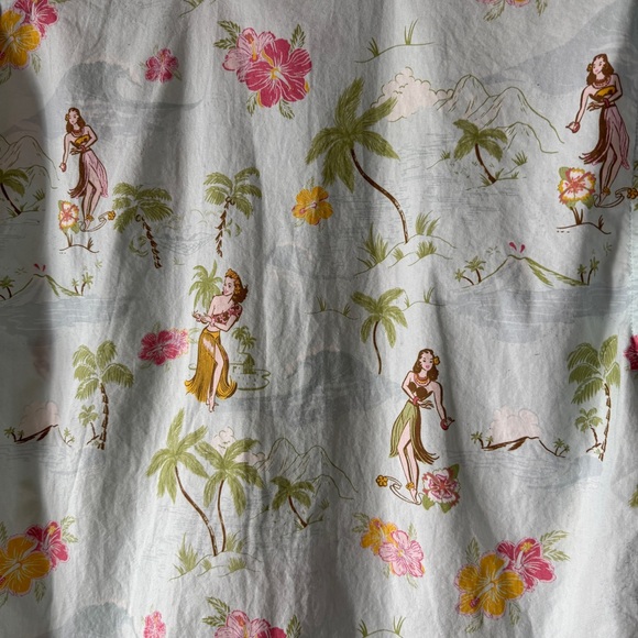 Empyre Shirt Mens‎ Size S 100% Cotton Short Sleeve Hawaiian Hula Button Down - Picture 3 of 6